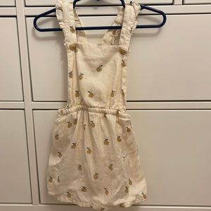 H&M fruit coverall dress